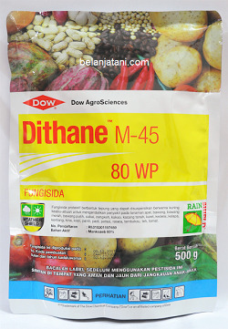 Dithane, Dithane M-45, Dithane M45, Fungisida Dithane, Jual Fungisida Dithane, Fungisida Dithane M 45 80 WP, Belanja Tani, Dow