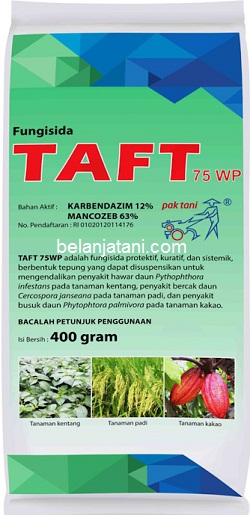 Fungisida Taft, Fungisida Taft 75 WP, Saprotan Utama, Saprotan, Jual Fungisida Taft Murah, Belanja Tani