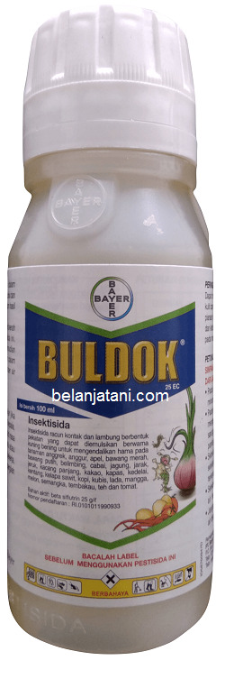 Insektisida Buldok, Insektisida Buldok 25 EC, Buldok, Buldok 25 EC, Jual Insektisida Buldok Terbaru, Insektisida Buldok Murah, Belanja Tani, Bayer, Bayer Indonesia