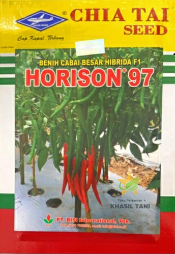 Cabe Horison 97, Jual Cabe Horison 97, Benih Cabe Horison 97, Cabe Horison 97 Terbaru, Cabe Horison 97 Terbaik, Cabe Horison 97 Murah, Bisi, Bisi International, Cap Kapal Terbang, Chia Tai Seed, Belanja Tani