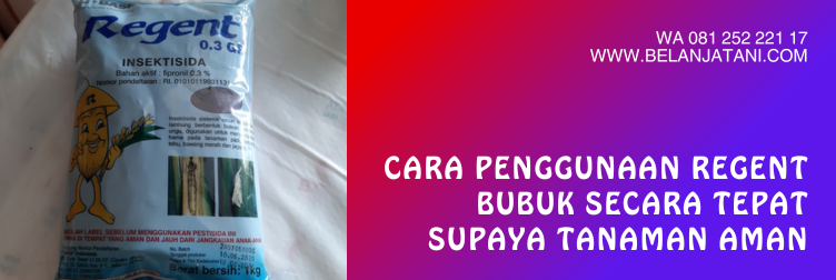regent bubuk, bahan aktif regent, kegunaan insektisida regent, dosis insektisida regent, harga regent bubuk