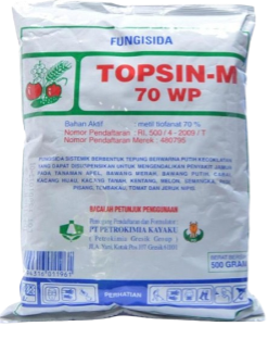 Fungsida Topsin, Fungsida Topsin M 70 WP, Topsin 70 WP, Fungisida Topsin M, Petrokimia Kayaku, Belanja Tani