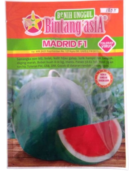 Semangka Madrid, Semangka Madrid F1, Semangka Tanpa Biji Madrid, Semangka Madrid, Madrid F1, Benih Semangka Madrid, Semangka Madrid Murah, Semangka Madrid Terbaru, Semangka Madrid Terbaik, Harga Murah, Terbaru, Terbaik, Belanja Tani, BCA, Bintang Citra Asia