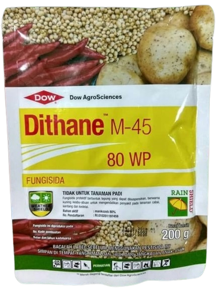 Dithane, Dithane M-45, Dithane M45, Fungisida Dithane, Jual Fungisida Dithane, Fungisida Dithane M 45 80 WP, Belanja Tani, Dow