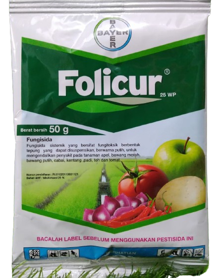 Fungisida Folicur, Fungisida Folicur Bayer, Fungisida Folicur 25 WP, Folicur 25 WP, Bayer, Bayer Indonesia, Jual Fungisida Folicur, Belanja Tani