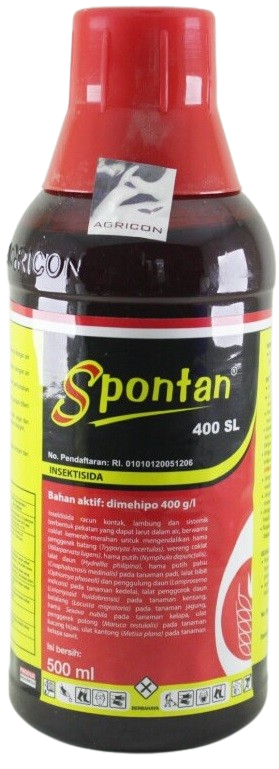 Spontan, Spontan 400 SL, Insektida Spontan, Insektsida Spontan 400 SL, Jual Insektsida Spontan, Insektsida Spontan Terbaik, Agricon, Belanja Tani