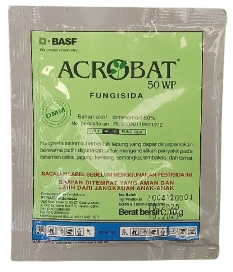 Fungisida Acrobat, Acrobat 50 WP, Jual Fungisida Acrobat, Fungisida Acrobat Murah, Basf, Basf Indonesia, Belanja Tani
