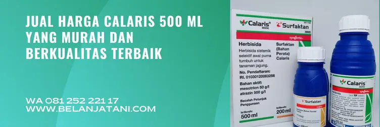 herbisida calaris, calaris herbisida, dosis calaris per tangki, harga calaris, Belanja Tani