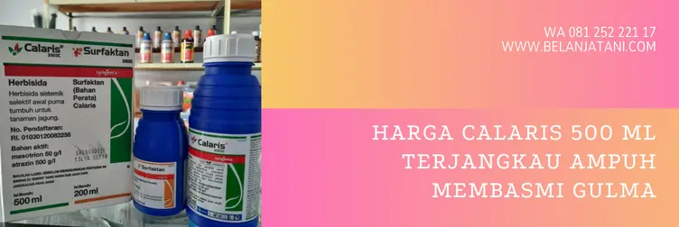 herbisida calaris, calaris herbisida, dosis calaris per tangki, harga calaris, Belanja Tani
