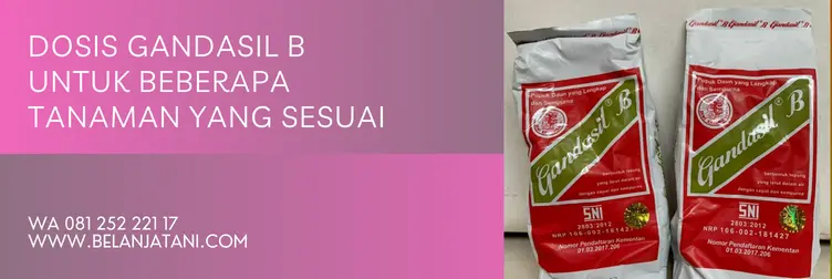 harga gandasil b 500gr, harga gandasil b, gandasil b harga, harga pupuk gandasil, Belanja Tani
