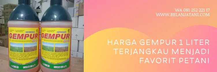obat rumput hempur, gempur herbisida, harga gempur, gempur obat rumput, Belanja Tani