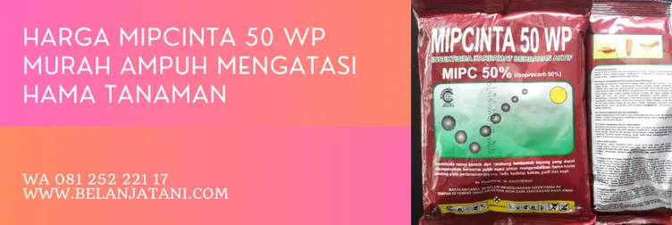 mipcinta, mipcinta 50 wp, harga insektisida mipcinta, harga mipcinta, Belanja Tani