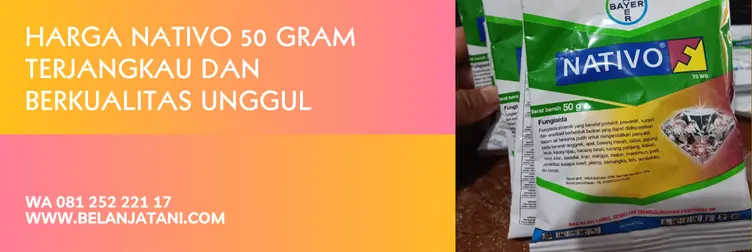 nativo fungisida, harga nativo, nativo bayer, harga fungisida nativo, Belanja Tani