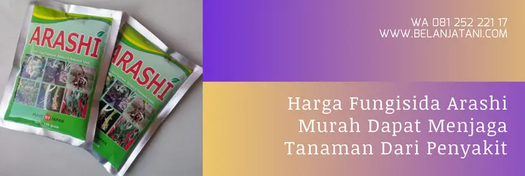 arashi fungisida, bahan aktif fungisida arashi, harga arashi, fungisida sistemik untuk layu fusarium, Belanja Tani