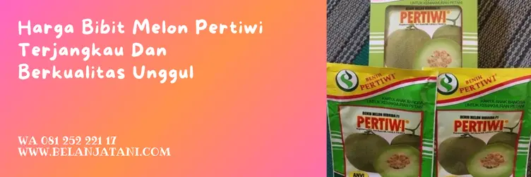 benih melon pertiwi, harga melon pertiwi per kg, melon pertiwi anvi, harga benih melon pertiwi, Belanja Tani