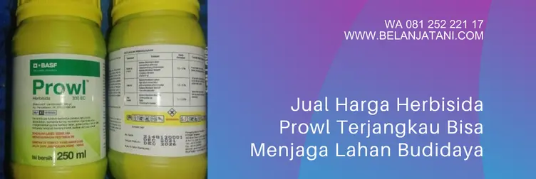 prowl herbisida, prowl, harga prowl, bahan aktif herbisida prowl, Belanja Tani