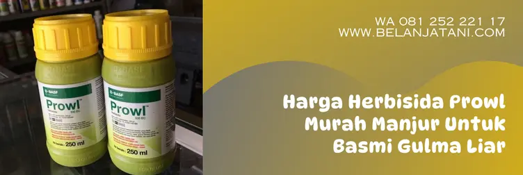 prowl herbisida, prowl, harga prowl, bahan aktif herbisida prowl, Belanja Tani