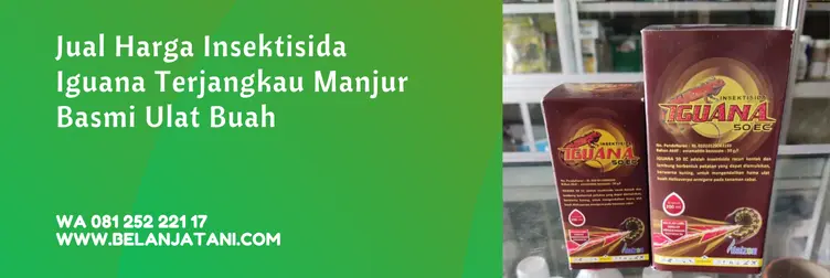 iguana insektisida, manfaat insektisida iguana, bahan aktif insektisida iguana, dosis insektisida iguana, Belanja Tani