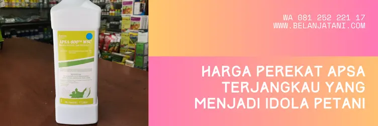 apsa perekat, harga apsa 800 wsc, apsa, keunggulan perekat apsa, Belanja Tani