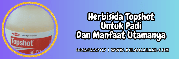 padi,dow,topshot dow,pestisida,herbisida,pestisida jenis herbisida,belanja tani